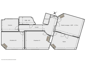 Appartement de 70.0 m² à Neuilly-Plaisance