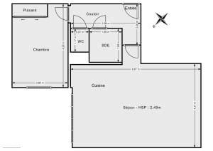 Appartement de 48.87 m² à Nantes