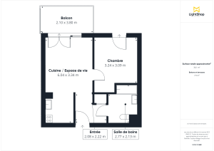 Appartement de 38.0 m² à Montreuil