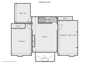 Duplex de 96.13 m² à Clichy