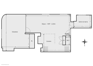 Appartement de 50.0 m² à Paris