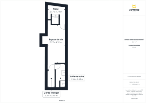 Appartement de 93.33 m² à Nantes