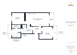 Appartement de 71.6 m² à Nantes