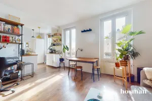 Appartement de 42.55 m² à Pantin
