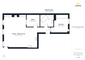 Appartement de 75.42 m² à Villeurbanne