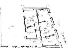 Appartement de 46.5 m² à Paris