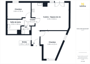 Appartement de 63.0 m² à Gentilly