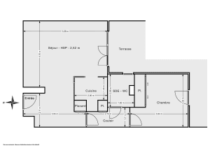 Appartement de 50.5 m² à Arcueil