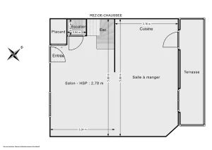 Maison de 90.95 m² à Clamart