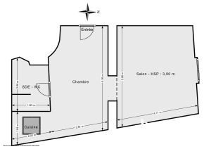 Appartement de 39.34 m² à Paris