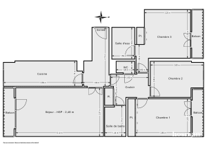Appartement de 83.94 m² à Antony