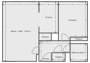 Appartement de 48.58 m² à Deuil-la-Barre