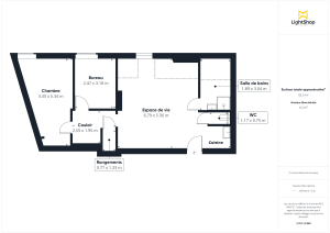 Appartement de 51.1 m² à Nantes