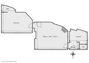 Appartement de 34.02 m² à Paris