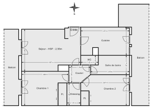 Appartement de 54.0 m² à Marseille