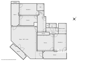 Appartement de 85.48 m² à Alfortville