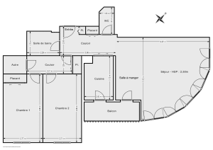 Appartement de 83.0 m² à Asnières-sur-Seine