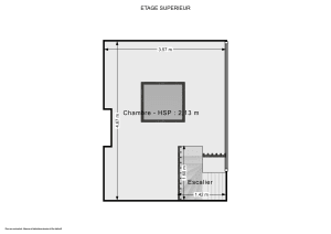 Appartement de 44.44 m² à Lille