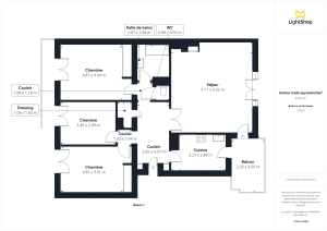 Appartement de 97.0 m² à Bordeaux