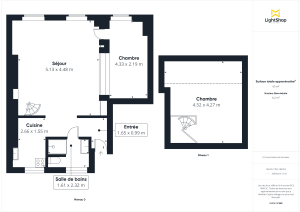 Duplex de 59.03 m² à Paris