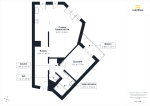 Appartement de 52.92 m² à Nantes