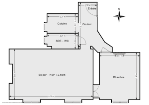 Appartement de 41.89 m² à Paris