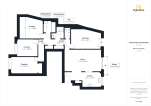Appartement de 99.0 m² à Paris