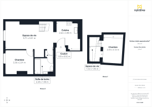 Appartement de 45.07 m² à Bordeaux