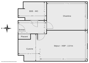 Appartement de 40.76 m² à Montreuil