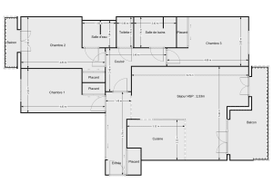 Appartement de 87.0 m² à Issy-les-Moulineaux