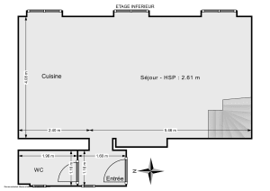 Duplex de 66.0 m² à Puteaux