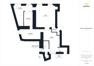 Appartement de 97.32 m² à Nantes