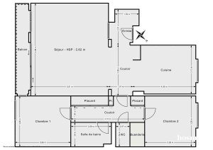 Appartement de 85.0 m² à Suresnes