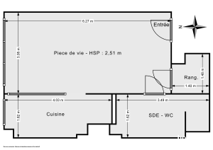 Appartement de 32.05 m² à Vincennes