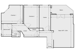 Appartement de 64.0 m² à Créteil