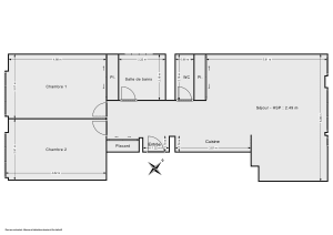Appartement de 79.0 m² à Montreuil