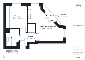 Appartement de 43.0 m² à Charenton-le-Pont