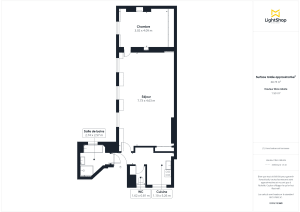 Appartement de 65.81 m² à Paris