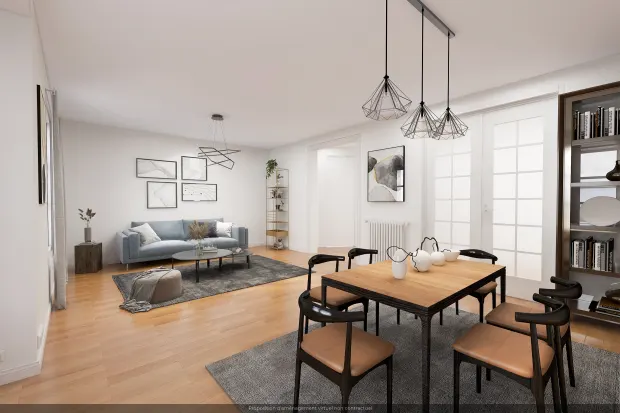 Appartement de 96.36 m² à Paris