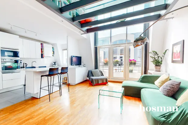 Duplex de 96.13 m² à Clichy