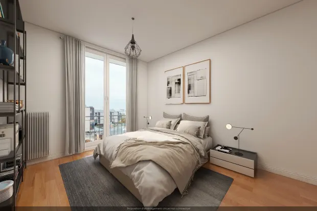 Appartement de 65.61 m² à Paris