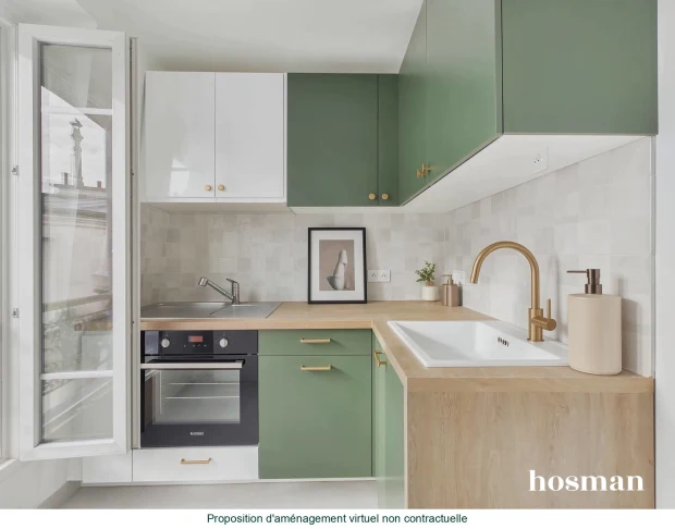 Appartement de 38.56 m² à Paris