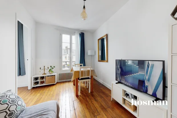 Ravissant appartement - Vue Sacré Coeur - 31.0 m2 - Rue Ordener 75018 Paris