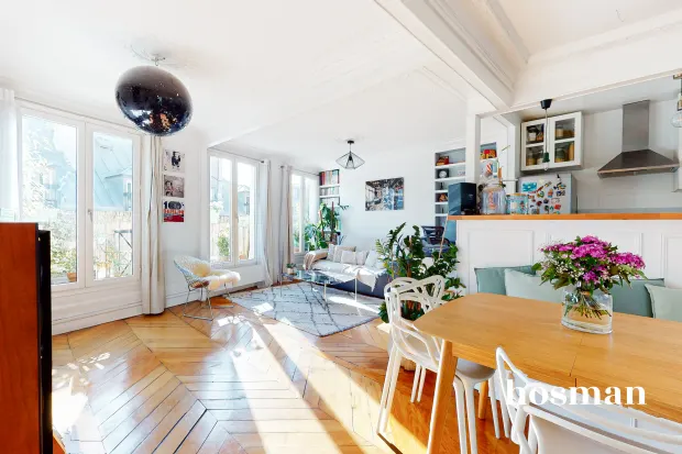 Appartement de 53.0 m² à Paris