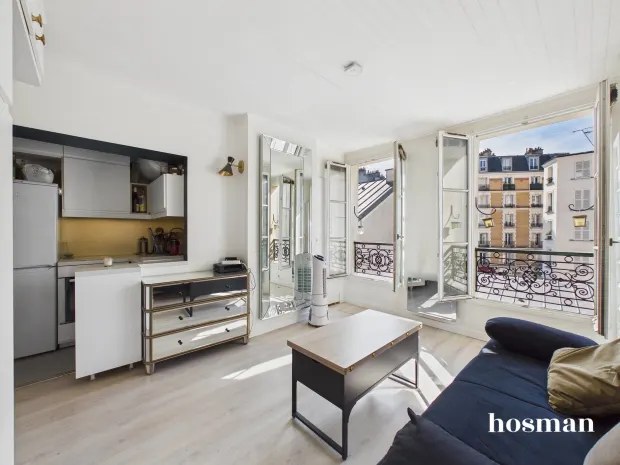 Appartement de 18.25 m² à Paris