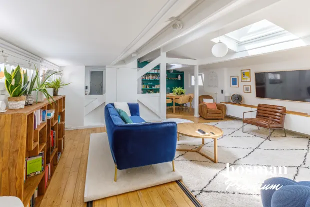 Appartement de 92.7 m² à Paris