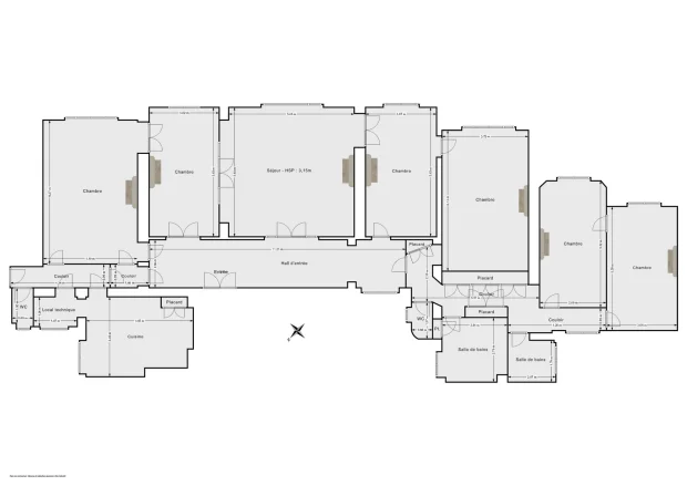 Appartement de 217.0 m² à Paris