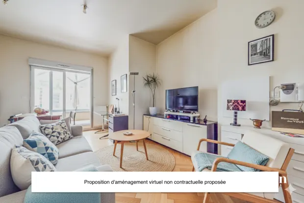 Appartement de 44.48 m² à Pantin