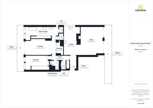 Appartement de 99.0 m² à Nogent-sur-Marne