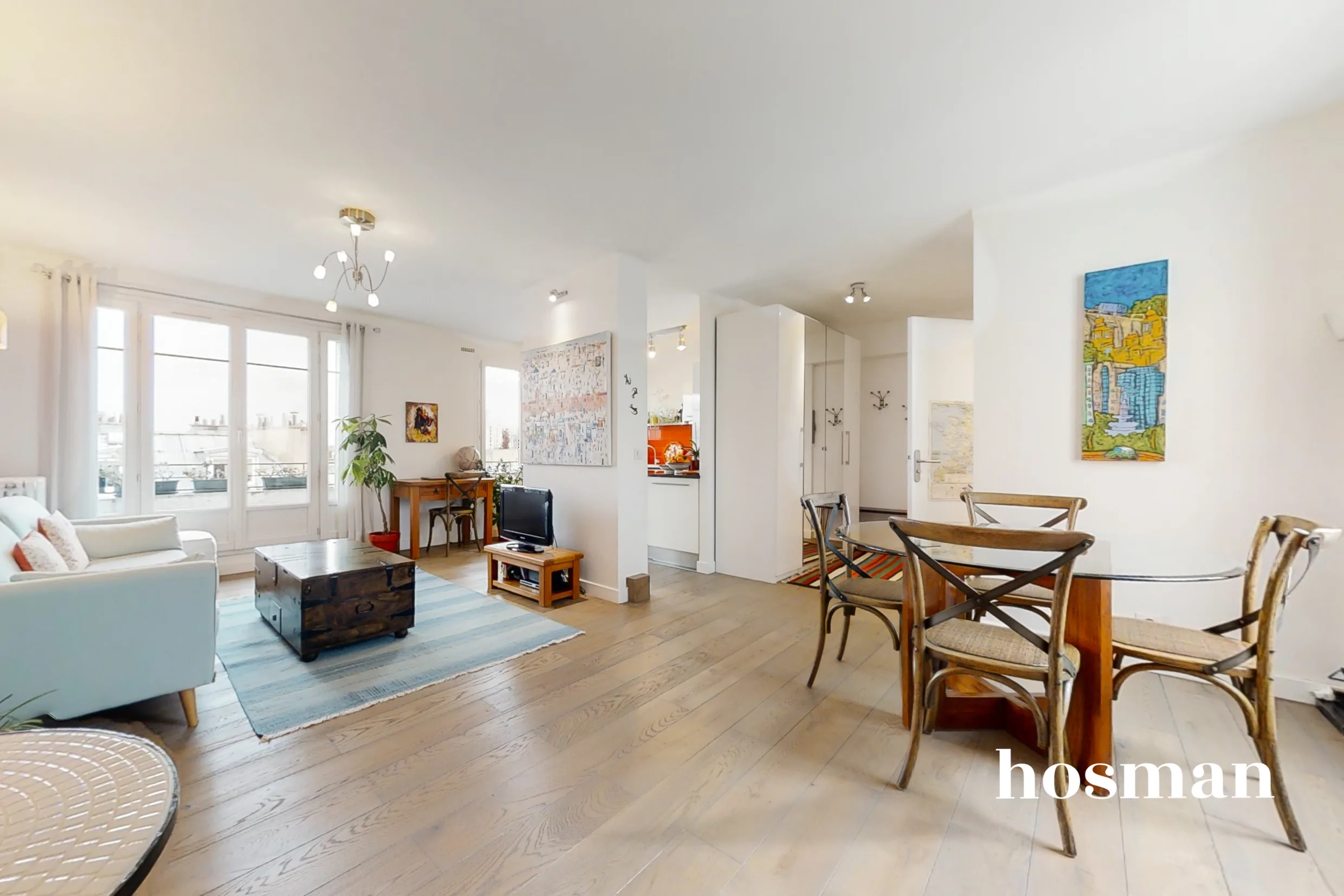 #Ravissant appartement traversant - 90.17 m2 - Station Maraîchers - Rue